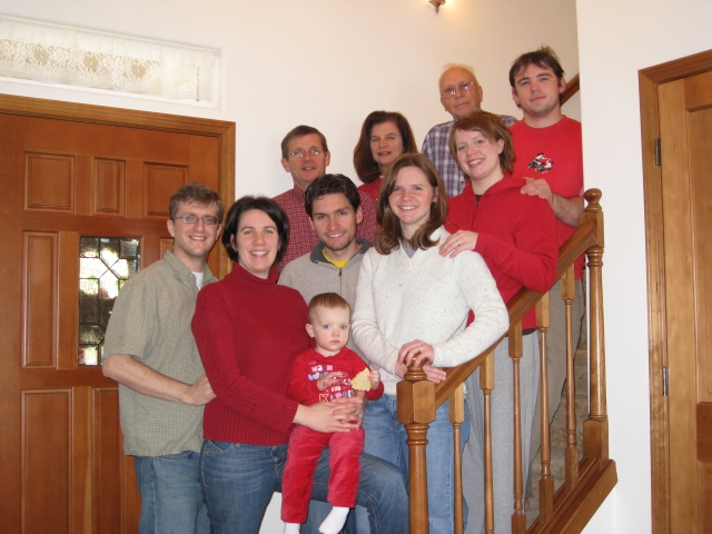 Mary Jo Henry Belmonts Family Dec.2007. Jacks Father lives with us 6 months each year.